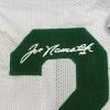 imageFramed Facsimile Autographed Joe Namath 35x39 New York White Reprint Laser Auto Football Jersey