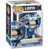imageAidan Hutchinson 326 Facsimile Signed Reprint Laser Autographed Funko POP Football NFL Detroit Lions Figurine with Protector Case