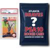 imageAtlanta Braves PSA 10 Graded Rookie Card Mystery Pack