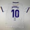 imageAutographedSigned Luka Modric Real Madrid White Soccer Jersey Beckett BAS COA