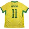 imageAutographedSigned Raphinha Raphael Belloli Brazil Yellow Soccer Jersey Beckett BAS COA