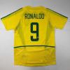 imageAutographedSigned Ronaldo Nazario Brazil Yellow Soccer Jersey Beckett BAS COA