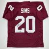 imageFacsimile Autographed Billy Sims Oklahoma Red Reprint Laser Auto College Football Jersey Size Mens XL