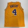 imageFacsimile Autographed Dalton Knecht Los Angeles LA Yellow Reprint Laser Auto Basketball Jersey Size Mens XL