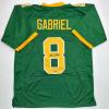 imageFacsimile Autographed Dillon Gabriel Oregon Green Reprint Laser Auto College Football Jersey Size Mens XL