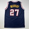 imageFacsimile Autographed Jamal Murray Denver Blue Reprint Laser Auto Basketball Jersey Size Mens XL
