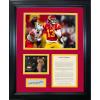 imageFramed Caleb Williams Heisman Trophy Winner Facsimile Laser Engraved Signature Auto USC Trojans 11x14 College Football Photo Sig Collage