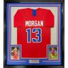 imageFramed Facsimile Autographed Alex Morgan 35x39 United States USA Red World Cup Reprint Laser Auto Soccer Jersey