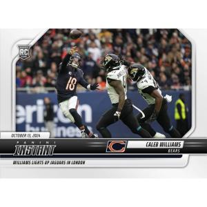 image2024 Panini Instant NFL Caleb Williams 81 Chicago Bears Rookie RC Football Card