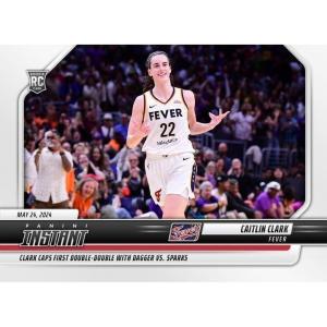 image2024 Panini Instant WNBA Caitlin Clark 28 1st Double Double Indiana Fever Rookie RC Basketball Card