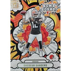 image2025 Panini Donruss Shedeur Sanders BSSSS Bomb Squad Cleveland Browns Rookie RC Football Card
