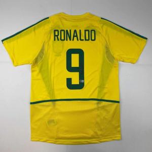imageAutographedSigned Ronaldo Nazario Brazil Yellow Soccer Jersey Beckett BAS COA