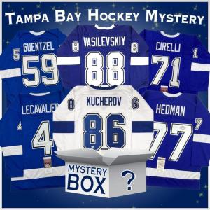 imageAutographedSigned Tampa Bay Hockey Jersey Mystery Box with PSA JSA or Beckett COA