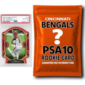 imageCincinnati Bengals PSA 10 Graded Rookie Card Mystery Pack