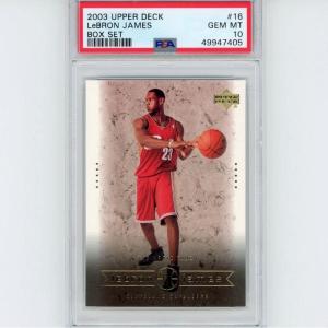 imageGraded 200304 Upper Deck LeBron James 16 Box Set Rookie RC Basketball Card PSA 10 Gem Mint