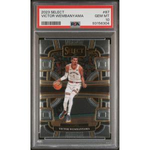 imageGraded 2023 Panini Select Victor Wembanyama 87 Rookie RC Basketball Card PSA 10 Gem Mint