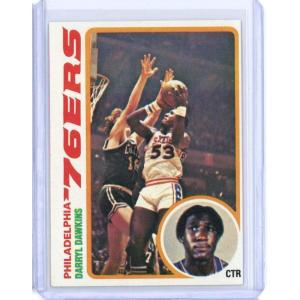 imageVintage 1978 Topps Darryl Dawkins 34 2nd Year Basketball Card