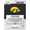 image2024 Panini Instant Caitlin Clark CCA Iowa Retires Clarks Iconic 22 Iowa Hawkeyes Basketball Card