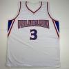 imageAutographedSigned Allen Iverson Philadelphia White Retro Basketball Jersey JSA COA