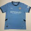 imageAutographedSigned Phil Foden Manchester City Blue Soccer Futbol Jersey Beckett BAS COA 3