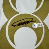 imageAutographedSigned Ricardo Kaka Real Madrid WhiteGold Retro Soccer Futbol Jersey Beckett BAS COA