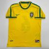 imageAutographedSigned Roberto Carlos Brazil Yellow Soccer Jersey Beckett BAS COA