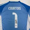 imageAutographedSigned Thibaut Courtois Real Madrid Blue Soccer Jersey Beckett BAS COA