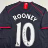 imageAutographedSigned Wayne Rooney Manchester United Black 2008 Soccer Jersey Beckett BAS COA
