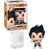 imageChristopher Sabat Vegeta 614 Voice Actor Facsimile Signed Reprint Laser Autographed Funko POP Anime Animation Dragon Ball Z Figurine with Protector Case
