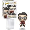 imageDaniel Radcliffe Harry Potter 165 with Broom Quidditch Facsimile Signed Reprint Laser Autographed Funko POP Movies Figurine with Protector Case