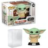imageDavid Acord The Child Grogu Reaching 368 Facsimile Signed Reprint Laser Autographed Funko POP Movies Star Wars Figurine with Protector Case