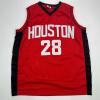 imageFacsimile Autographed Alperen Sengun Houston Red Reprint Laser Auto Basketball Jersey Size Mens XL
