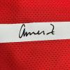 imageFacsimile Autographed Amen Thompson Houston Red Reprint Laser Auto Basketball Jersey Size Mens XL