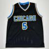 imageFacsimile Autographed Angel Reese Chicago Black Reprint Laser Auto College Basketball Jersey Size Mens XL