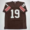 imageFacsimile Autographed Bernie Kosar Cleveland Brown Reprint Laser Auto Football Jersey Size Mens XL