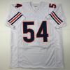 imageFacsimile Autographed Brian Urlacher Chicago White Reprint Laser Auto Football Jersey Size Mens XL