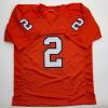 imageFacsimile Autographed Cade Klubnik Clemson Orange Reprint Laser Auto College Football Jersey Size Mens XL