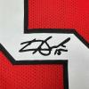 imageFacsimile Autographed Carson Beck Georgia Red Reprint Laser Auto College Football Jersey Size Mens XL