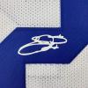 imageFacsimile Autographed Emmitt Smith Dallas White Reprint Laser Auto Football Jersey Size Mens XL