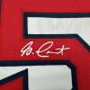 imageFacsimile Autographed Garrett Crochet Boston White Reprint Laser Auto Baseball Jersey Size Mens XL