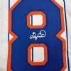 imageFacsimile Autographed Gary Carter New York Pinstripe Reprint Laser Auto Baseball Jersey Size Mens XL