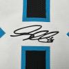 imageFacsimile Autographed Greg Olsen Carolina Black Reprint Laser Auto Football Jersey Size Mens XL