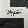 imageFacsimile Autographed Jack Lambert Pittsburgh Black Reprint Laser Auto Football Jersey Size Mens XL