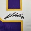 imageFacsimile Autographed Jared Allen Minnesota Purple Reprint Laser Auto Football Jersey Size Mens XL