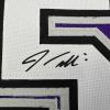 imageFacsimile Autographed Jason Williams Sacramento Purple Reprint Laser Auto Basketball Jersey Size Mens XL