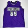 imageFacsimile Autographed Jason Williams Sacramento Purple Reprint Laser Auto Basketball Jersey Size Mens XL