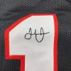 imageFacsimile Autographed Julio Jones Atlanta Black Retro Reprint Laser Auto Football Jersey Size Mens XL