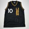 imageFacsimile Autographed Kelsey Plum Las Vegas Black Reprint Laser Auto Basketball Jersey Size Mens XL