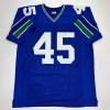 imageFacsimile Autographed Kenny Easley Seattle Blue Reprint Laser Auto Football Jersey Size Mens XL