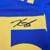 imageFacsimile Autographed Kevin Durant Golden State Blue Reprint Laser Auto Basketball Jersey Size Mens XL